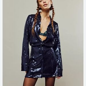 FREE PEOPLE SIZE M MINI DRESS